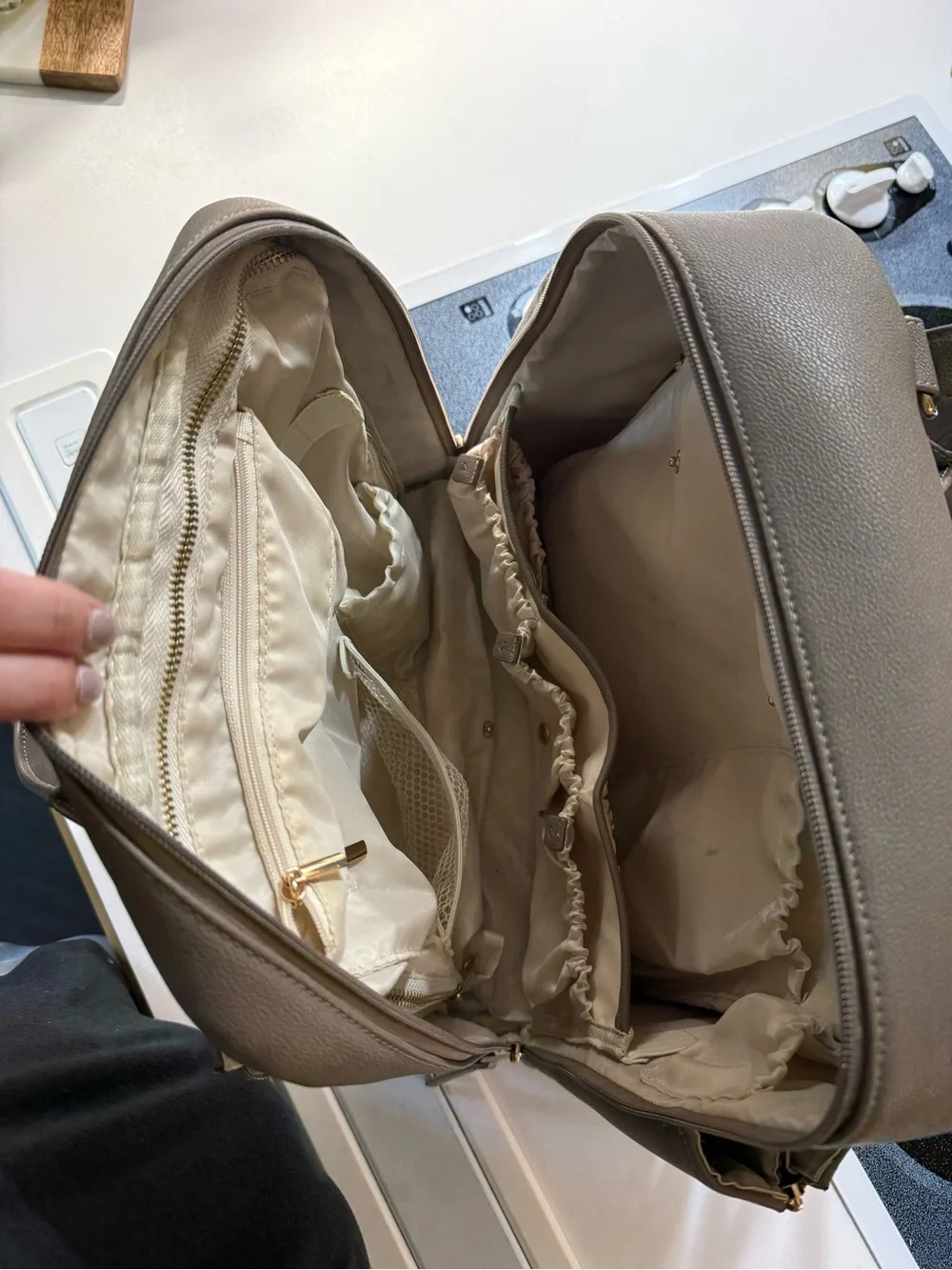 Ayla & Co Diaper Bag - Pebble